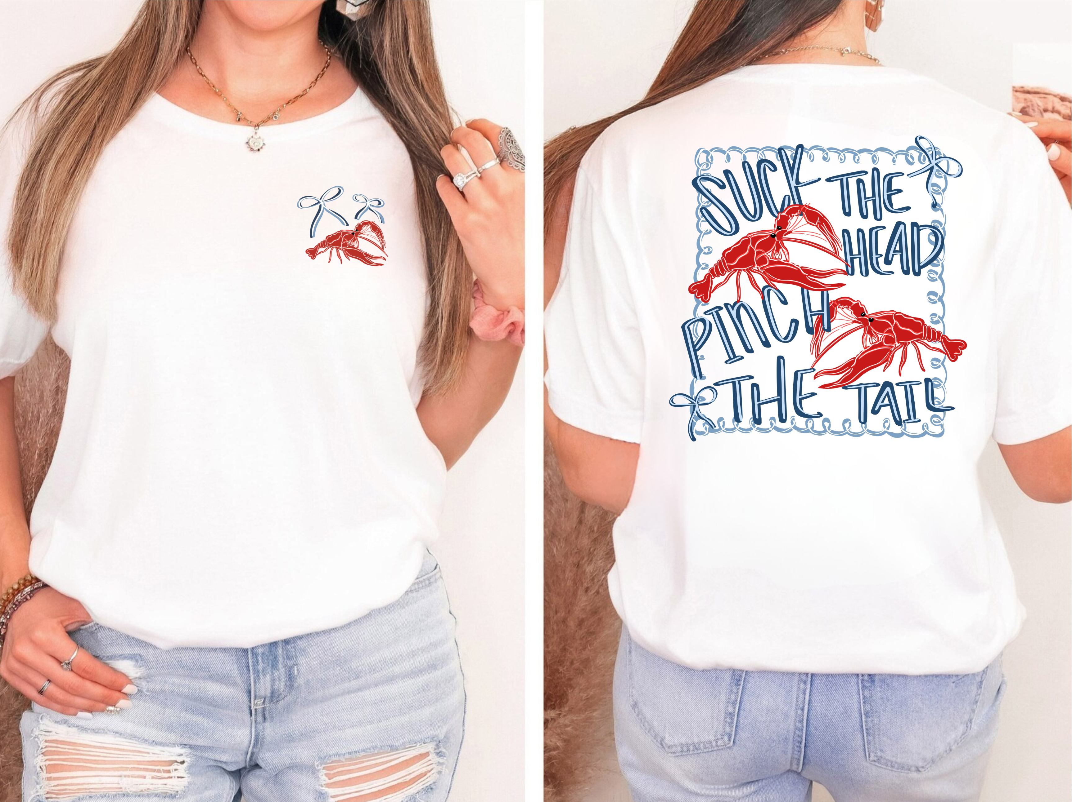 Suck The Head Pinch the Tail T-Shirt